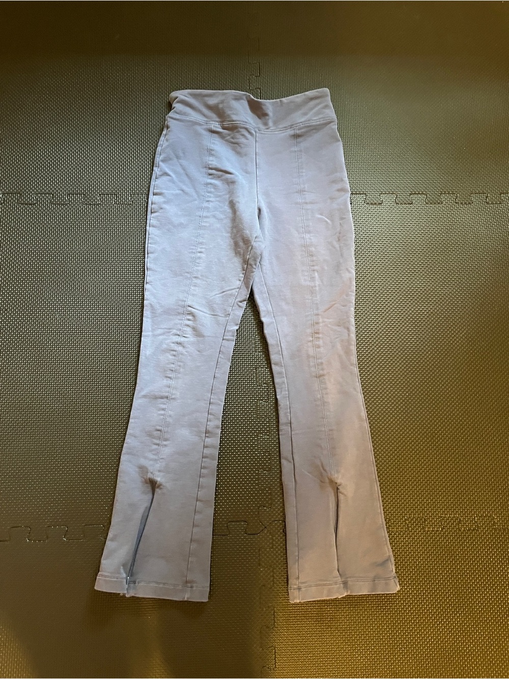Anthropologie Daily Practice Purple Blue Zip Ankle Pants Small